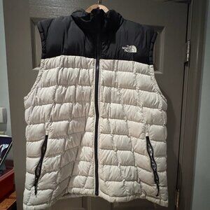 The North Face Ravenswood Down Vest White/Black Size XL